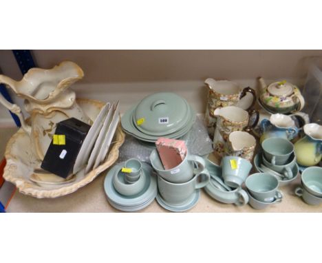QUANTITY OF MIXED CHINA together with a camera