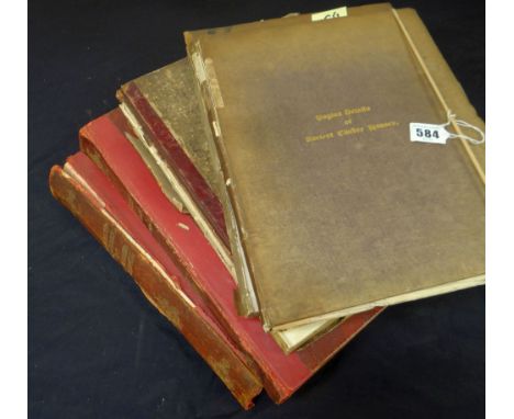 FIVE BOOKS RELATING / BY AUGUSTUS PUGIN including 'Details of Ancient Timber Houses', dated 1836, 'Architectural Antiquities 