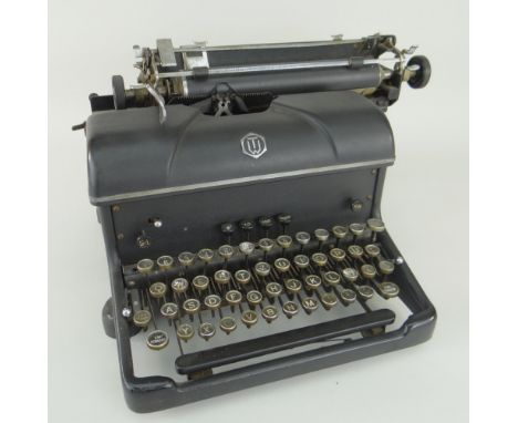 A VINTAGE GERMAN TORPEDO TYPEWRITER