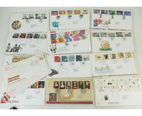 Large quantity of FDC First Day Covers from 1969 including higher values, first class sheets and later issues, together with 