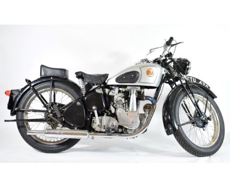 B.S.A. B21 Registration Number: FTU 679 First Registered: 1938 Engine Size: 250cc Colour: Black and Silver Engine Number: KB 