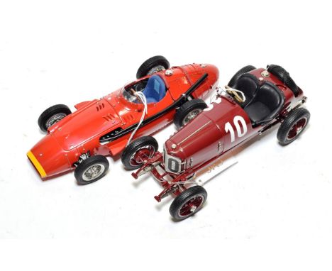 CMC Maserati 250F (1957) 1:18 scale model together with MB Targa-Fiorio 1924 (both E) (2)