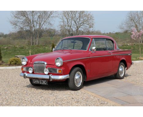 Sunbeam Rapier Registration Number: GHN 631D First Registered: 01-01-1966 Mileage: 94366 Engine Size: 1725cc Colour: Red Engi