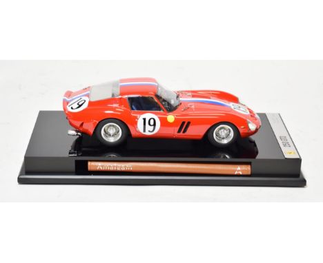 Amalgam Collection Ferrari 250 GTO 1:18 Scale in display case with bookNear mint