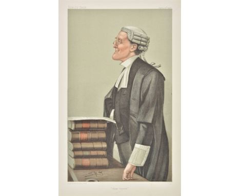 * Vanity Fair Lawyers. A collection of 29 caricatures, mostly late 19th and early 20th century, lithographs, two proofs befor