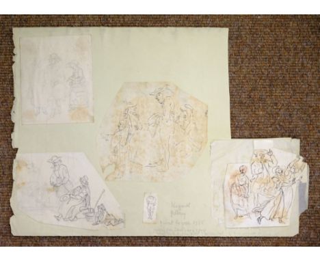 * Prints &amp; engravings. A mixed collection of 23 prints, engravings and drawings, mostly 19th &amp; 20th century, includin