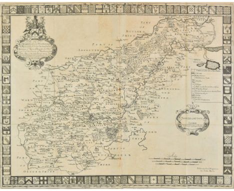 Morton (John). The Natural History of Northampton-shire with some account of the antiquities to which is annex'd..., printed 