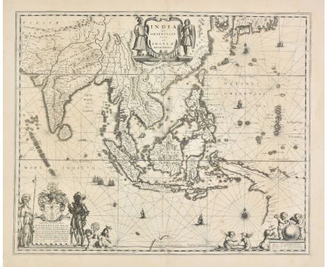 East Indies. Blaeu (Johannes), India quae Orientalis dictur et Insulae adiacentes, Amsterdam, circa 1640, engraved map with c