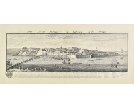 * Berwick-uon-Tweed. Buck (Samuel &amp; Nathaniel), The South Prospect of Berwick upon Tweed 1745, [but 1775 edition publishe