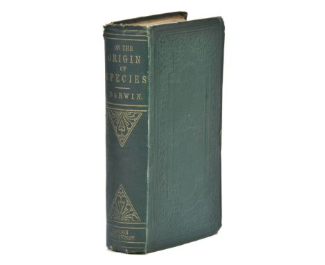 Darwin (Charles). On the Origin of Species by Means of Natural Selection, or the Preservation of Favoured Races in the Strugg