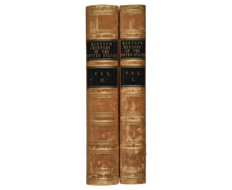 Hinton, John Howard, editor. The History and Topography of the United States, illustrated with a series of views, drawn on th