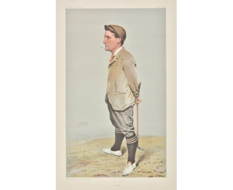* Vanity Fair Sportsmen. A collection of 21 caricatures, late 19th & early 20th century, lithographs of golfers, fox hunters,