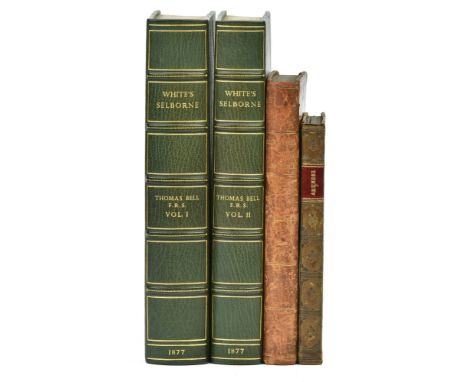 White (Gilbert). The Natural History and Antiquities of Selborne ... edited by Thomas Bell, 2 volumes, 1st edition, large-pap