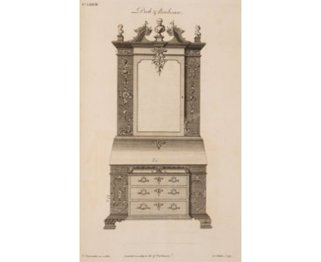 Furniture.- Chippendale (Thomas) The Gentleman and Cabinet-Maker's Director, second edition, title in red and black, engraved