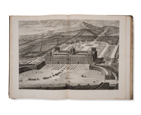 Vanvitelli (Luigi) Dichiarazione dei Disegni del Reale Palazzo di Caserta, first edition, half-title, engraved title, head- a