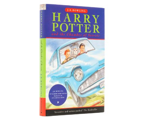 Rowling (J.K.) Harry Potter and the Chamber of Secrets, first edition,&nbsp;bookplate, original boards, fractional bumping to