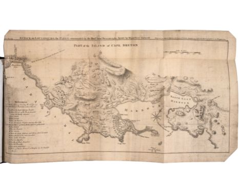 America.- Mante (Thomas) The History of the Late War in North-America, and the Islands of the West-Indies, 1 vol. bound in 2,