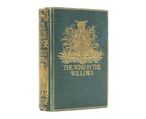 Grahame (Kenneth) The Wind in the Willows, first edition, half-title, frontispiece by Graham Robertson, foxing, mostly toward