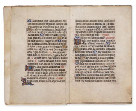 Office of the Dead.- [Prayers for the Dead], manuscript in Latin, on vellum, 15 leaves only of a larger work, in an attractiv