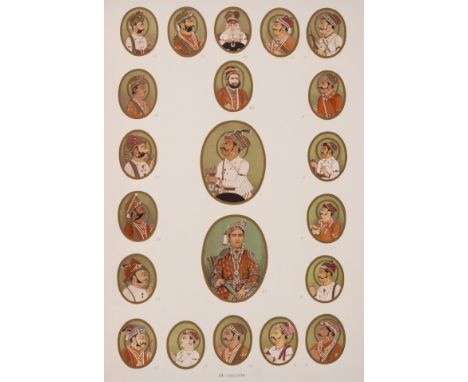 India.- Hendley (Thomas Holbein) The Rulers of India and the Chiefs of Rajputana, 1550 to 1897, first edition, 26 plates, of 