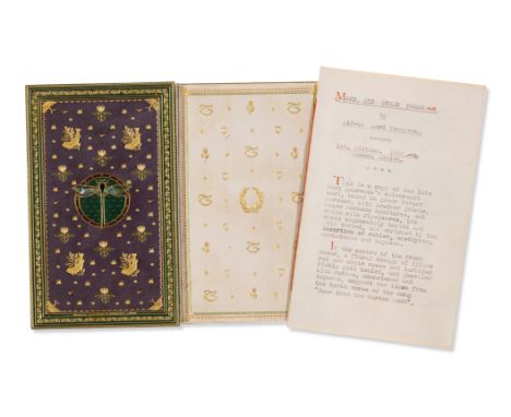 Jewelled Binding.- Tennyson (Alfred, Lord) Maud, and other Poems, first edition, half-title, 8pp. advertisements at end, in a