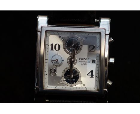 Gents Pulsar chronograph wristwatch 