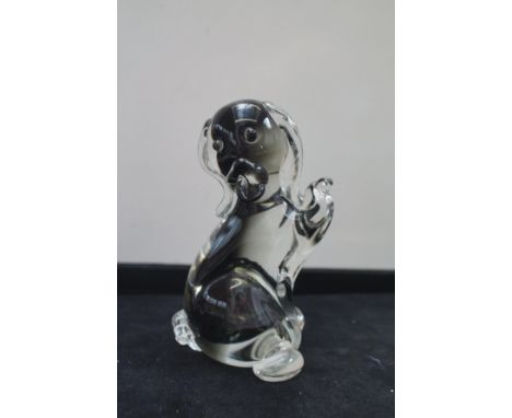 Murano art glass figurine of a dog