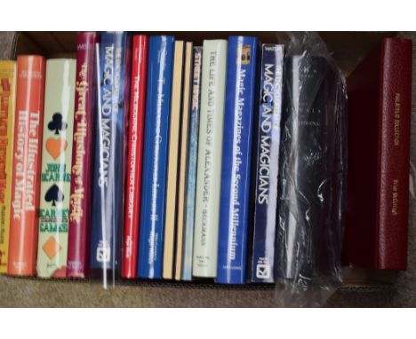 Magic interest books, to include: "The Encyclopaedia of Magic and Magicians", "Great Illusions of Magic" by Byron Wells, "Lif