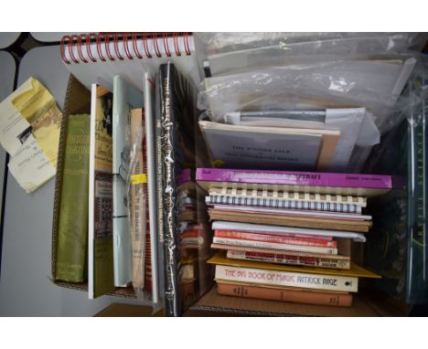 Magic interest books, to include: "The Windsor Magazine Illustrated"; "Some Printers and Publishers of Conjuring Books 1800-1