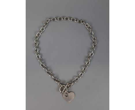 Hallmarked silver Albert chain 