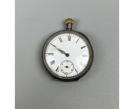 Hallmarked silver pocket watch 