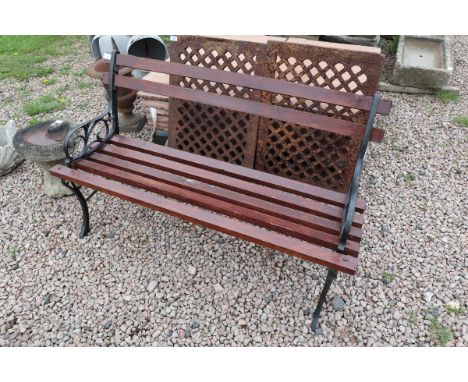 Small garden bench 