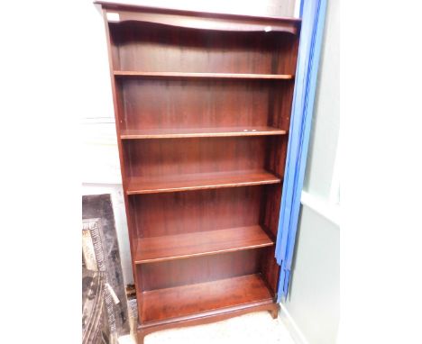 STAG MINSTREL FLOOR STANDING ADJUSTABLE SHELF BOOKCASE 