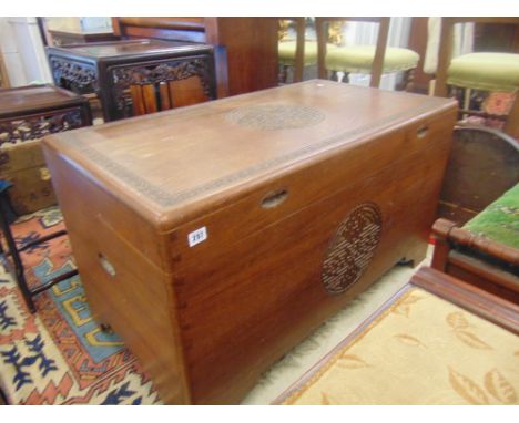 A Camphor wooden trunk