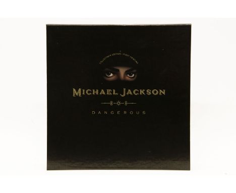 A collectors edition (first printing) 1991 of Michael Jackson compact disc 'Dangerous', in special illustrated pop up album