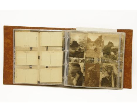 Over two hundred post cards of Palestine, (principally) Jordan, Turkey and the Middle East, including buildings and people