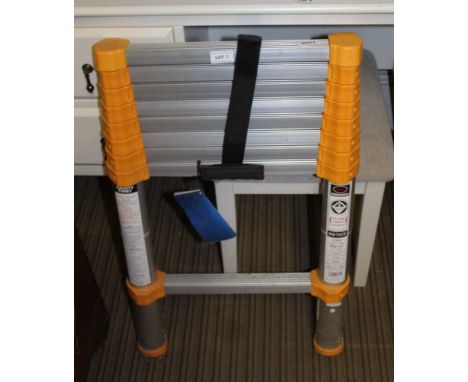 A FOLDING 2.6 METRE LADDER 