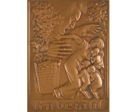 Perl, Karl (1876-1965)RübezahlBronzeSigniert rechts unten7,5 x 5,5 cm
