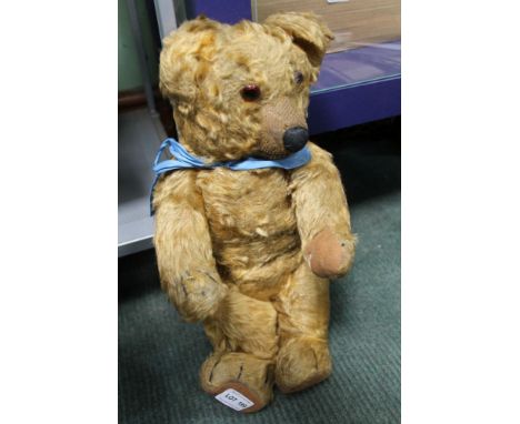 A VINTAGE PLUSH TEDDY BEAR by Chad Valley Ltd 