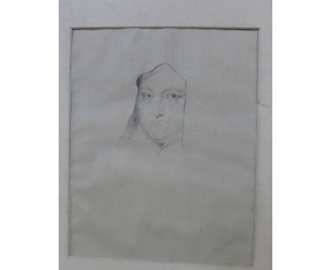 Andrew Geddes, (1783 - 1844) After Sir Anthony Van Dyck,  Infanta Isabella, drypoint on paper,  unframed, plate size is 22.5 