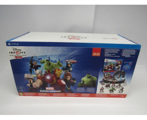 A boxed Disney Infinity 2.0  Collector's Edition Play Set for the Sony PlayStation PS4 console, containing game disc, figures