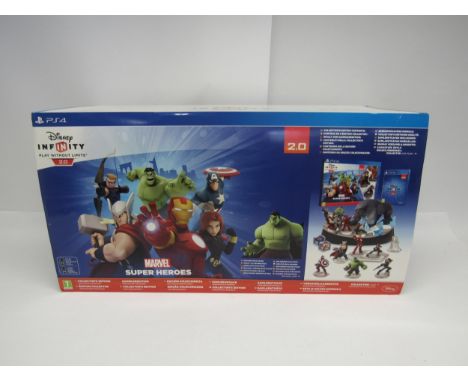 A boxed Disney Infinity 2.0  Collector's Edition Play Set for the Sony PlayStation PS4 console, containing game disc, figures