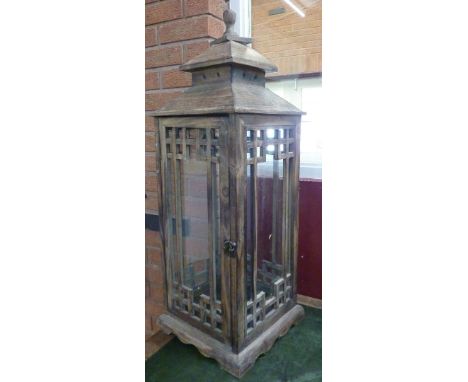 A Chinese style lantern, height 87cm