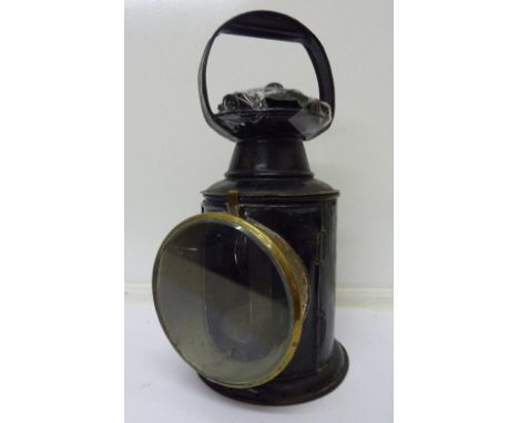 A railway lamp