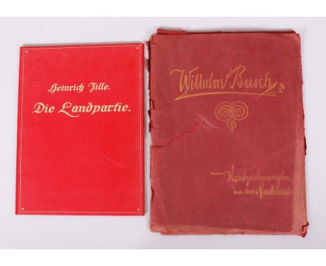 Buch und Mappe1x Buch "Heinrich Zille, Die Landpartie. Aus meiner Jungszeit", Fackelträger-Verlag, Schmidt-Küster GmbH, Hanno