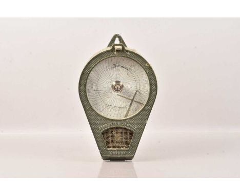 A Negretti & Zambra Pressure Recorder, serial R/8510