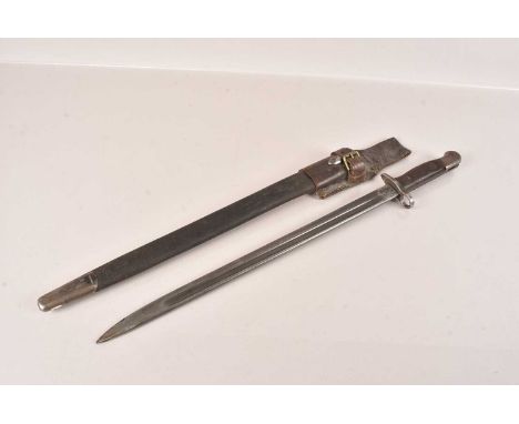 A Scarce Sout African Marked 1907 SMLE by Remington, multiple stamps to the blade, complete with Scabbard and South African m