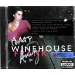 Amy Winehouse signed Frank CD insert. CD included. Good condition Est. Good condition Est.