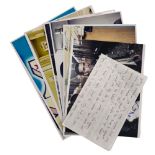 Entertainment collection 8, assorted signed photos and signature pieces includes names such as