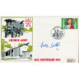 Leslie Crowther signed 1882 Centenary 1982 Church Army FDC PM Westminster Abbey Church Army